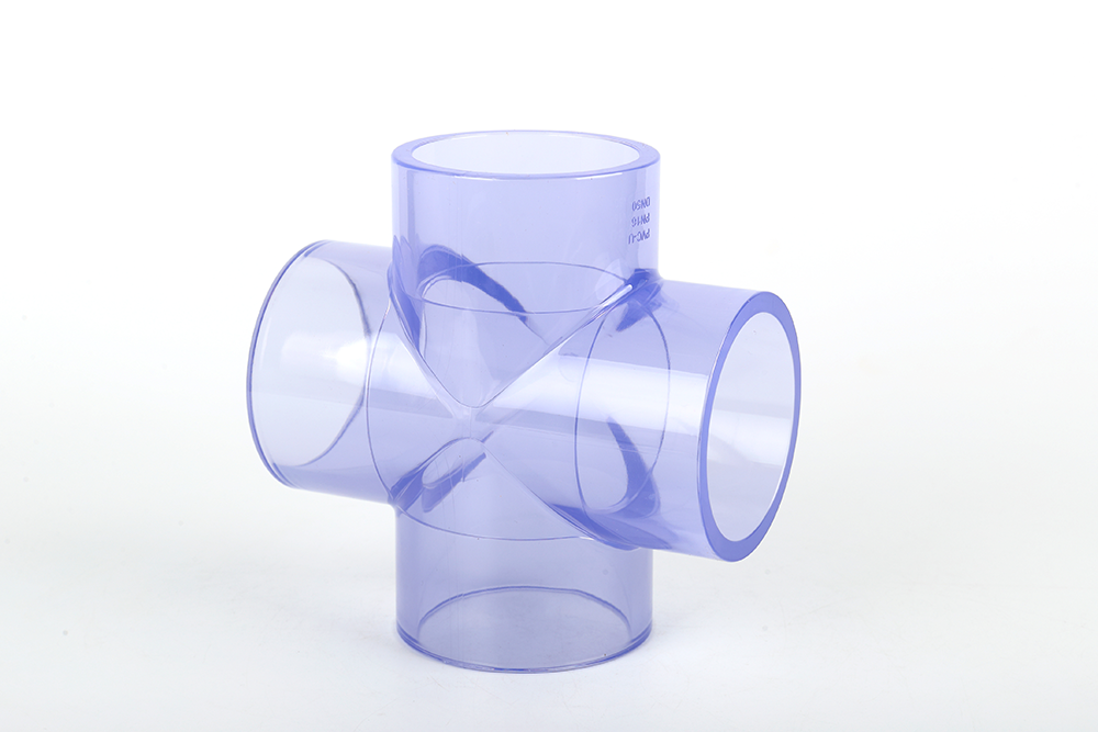 清河透明正四通